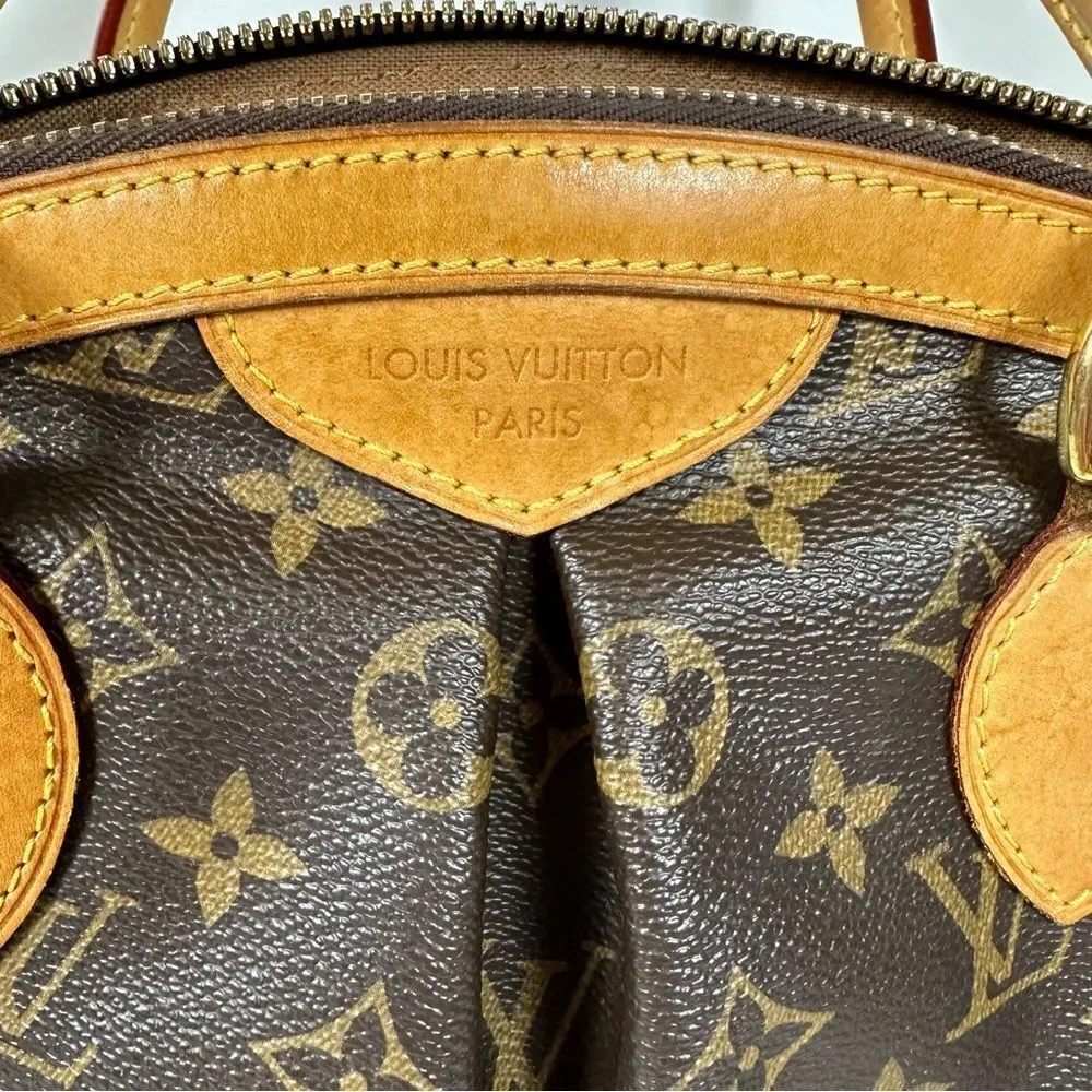 Louis Vuitton LV Authentic Trivoli Monogram PM Shoulder Bag Purse